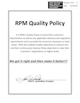Accredited Business Quality Policy